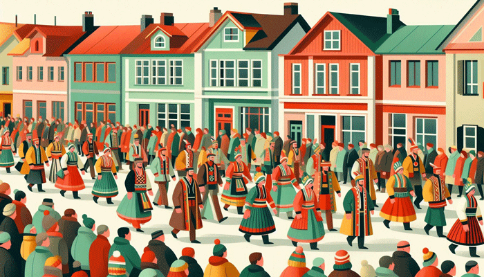 رژه لباس های محلی