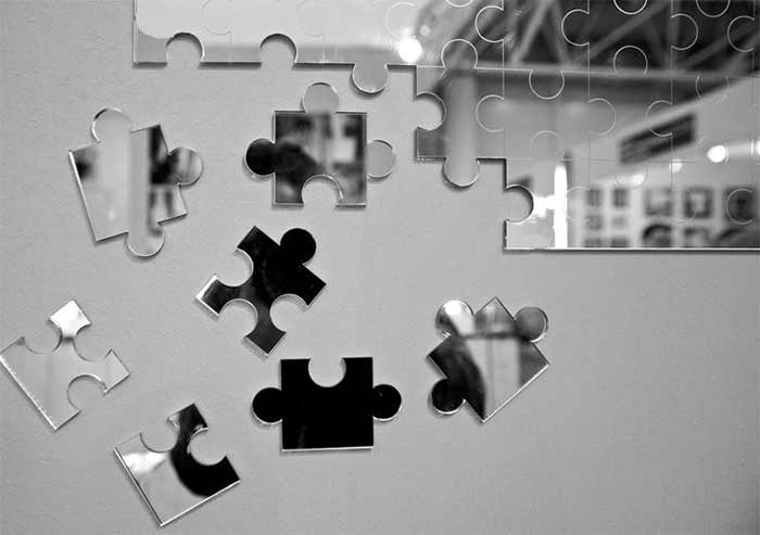 آینه‌های پازلی