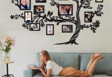 تزیین دیوار پذیرایی