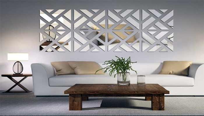 تزیین با آینه‌های دکوراتیو