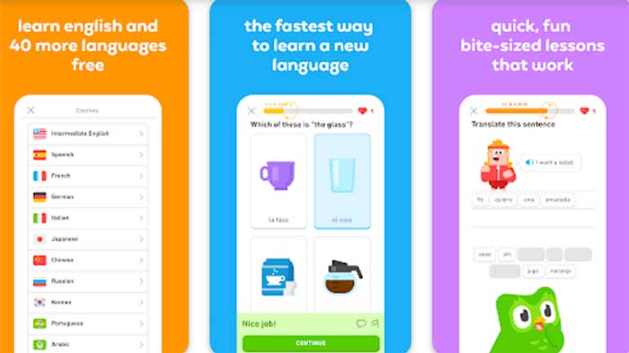 اپلیکیشن Duolingo
