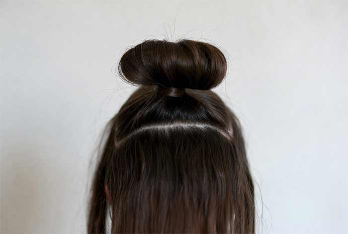 موهای نیمه‌باز نیمه‌بسته