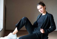 لباس مشکی با کفش سفید: 12 تیپ مشکی با کفش سفید دخترانه